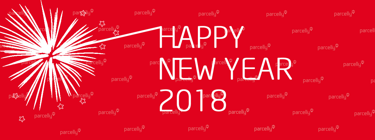 Parcelly Happy New Year 2018 Image